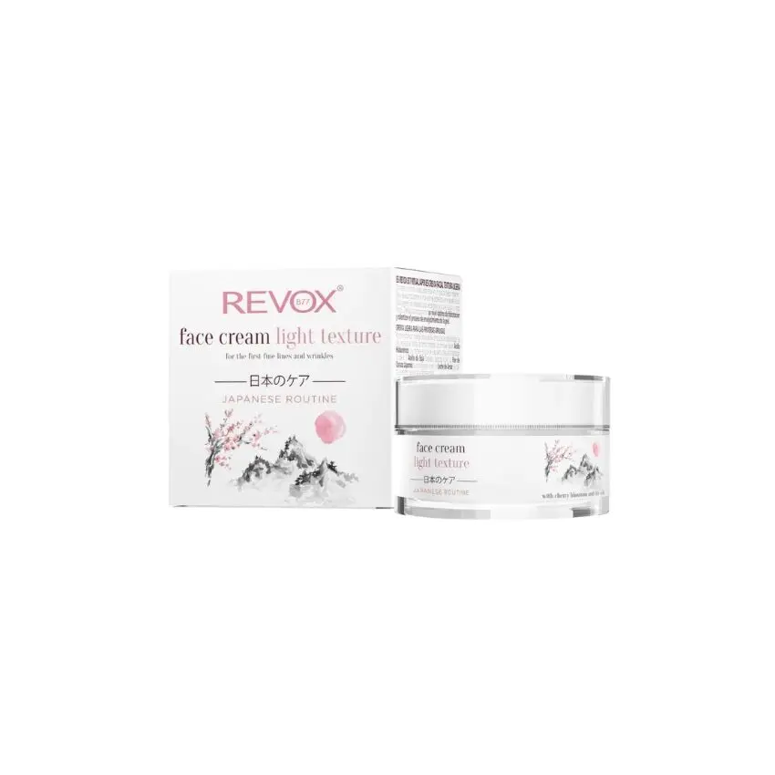 REVOX B77 JAPANESE ROUTINE FACE CREAM LIGHT 50ML
