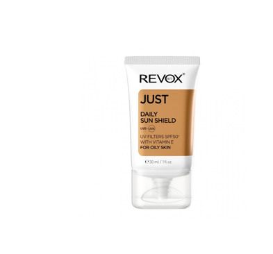 REVOX B77 JUST DAILY SUN SHIELD SPF50+ FOR OILY SKIN 30ML