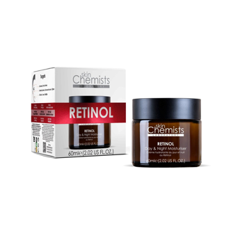 SKIN CHEMISTS RETINOL CREME JOUR ET NUIT ANTI AGE POT 60ML