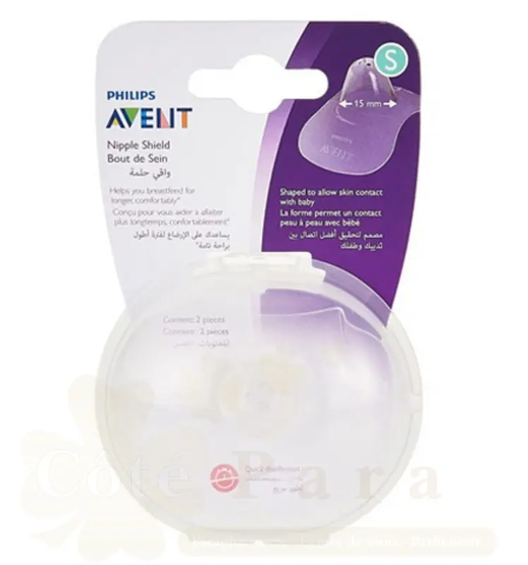 AVENT 2 PROTEGE MAMELON TAILLE S SCF153/01