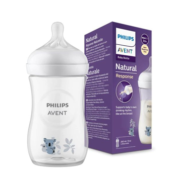 AVENT BIBERON NATURAL REPONSE KOALA 1M+ 260ML SCY903/67