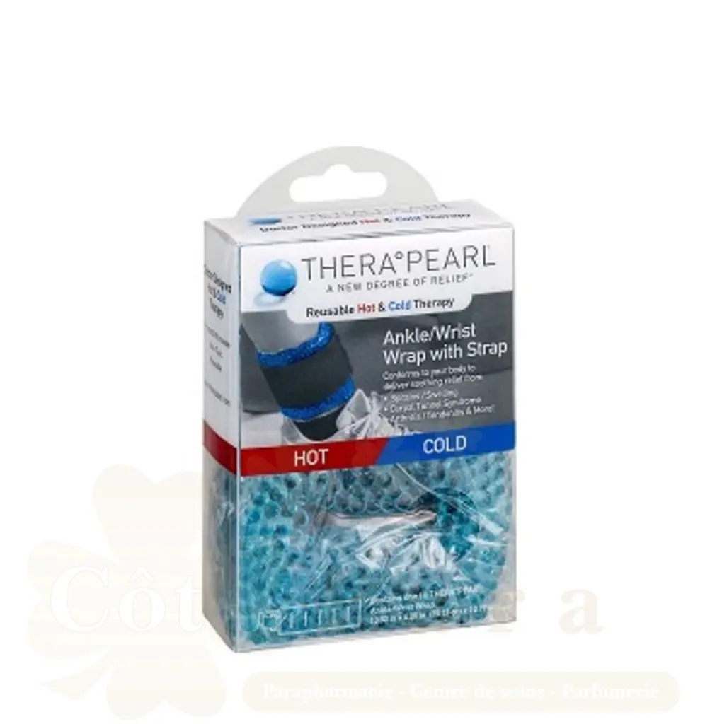 THERAPEARL HOT&COLD ANKLE WRIST WRAP WITH STRAP(ARTICULATION)