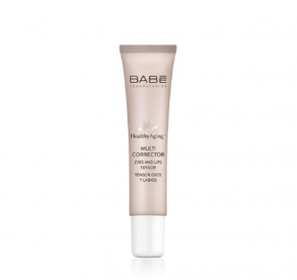 BABE HEALTHYAGING+ MULTI CORRECTOR EYES & LIPS 15ML.