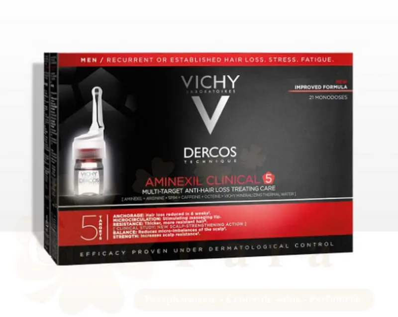 VICHY DERCOS AMINEXIL CLINICAL 5*21 HOMME