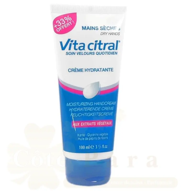 VITA CITRAL CREME MAIN HYDRATANTE 100ML