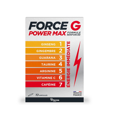 VITAVEA FORCE G POWER MAX 10 AMPOULES