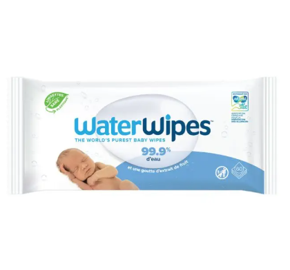 WATERWIPES LINGETTES BEBE *60