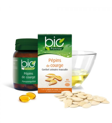 YVES PONROY HUILE PEPINS DE COURGE 60 CAPS