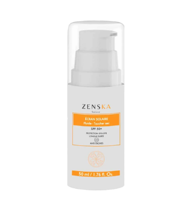 ZENSKA ECRAN SOLAIRE FLUIDE TOUCHER SEC 50ML