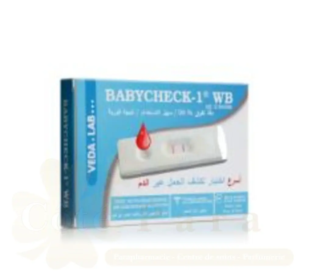 BABYCHECK 1 TEST DE GROSSESSE SANGUIN