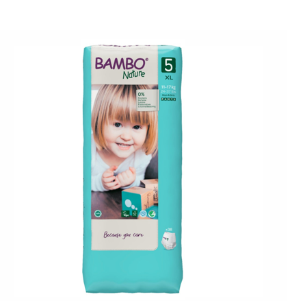 BAMBO NATURE CULOTTE D’APPRENTISSAGE XL T5 11-17KG 38U