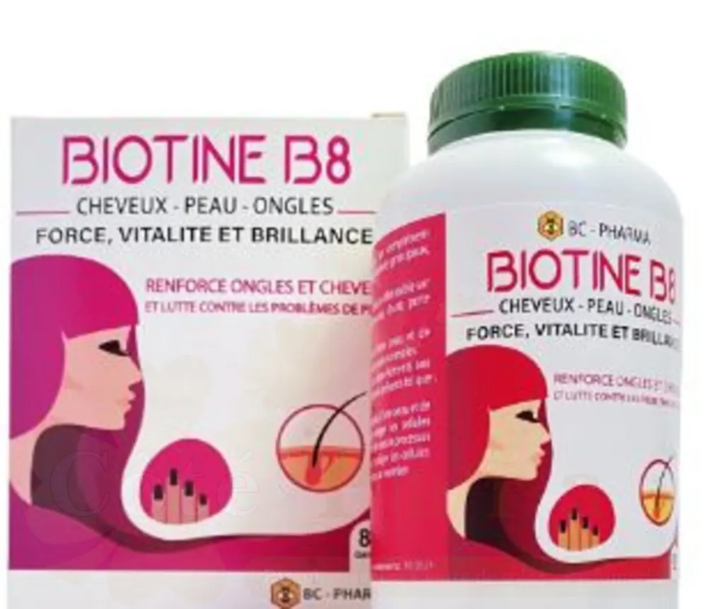 BC PHARMA BIOTINE B8 FORTIFIANT ANTI CHUTE 80 GELULES