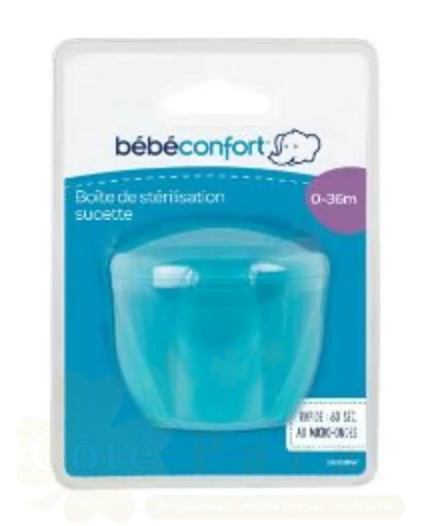 BEBE CONFORT BOITE DE STÉRILISATION SUCETTE