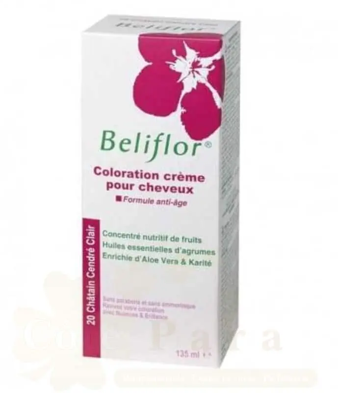 BELIFLOR COLORATION 20 CHATAIN CENDRE CLAIR