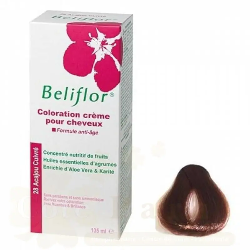 BELIFLOR COLORATION 28 ACAJOU CUIVRE