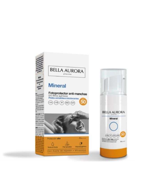 BELLA AURORA ECRAN SOLAIRE MINERAL SPF50 50ML