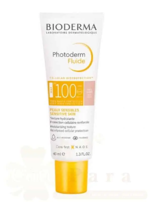 BIODERMA PHOTODERM MAX FLUIDE SPF100 TEINTE TRES CLAIRE 40ML