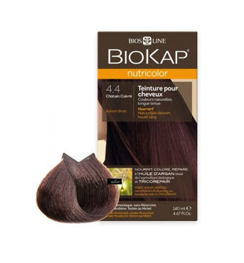 BIOKAP NUTRICOLOR 4.4 CHATAIN CUIVRE NEW