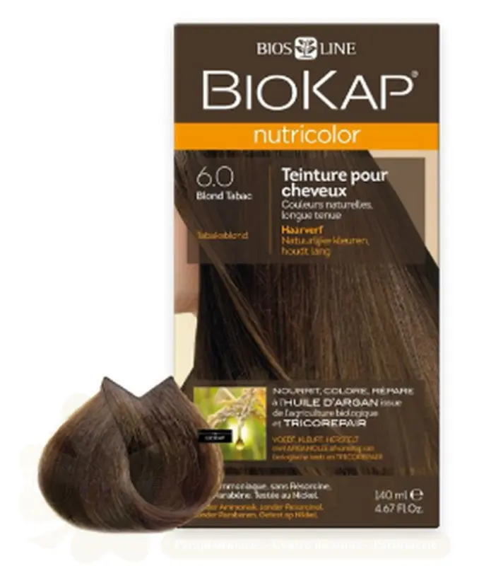 BIOKAP NUTRICOLOR 6.0 BLOND TABAC NEW
