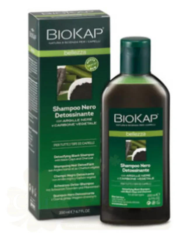 BIOKAP SHAMPOOING NOIR DETOXIFIANT 200ML