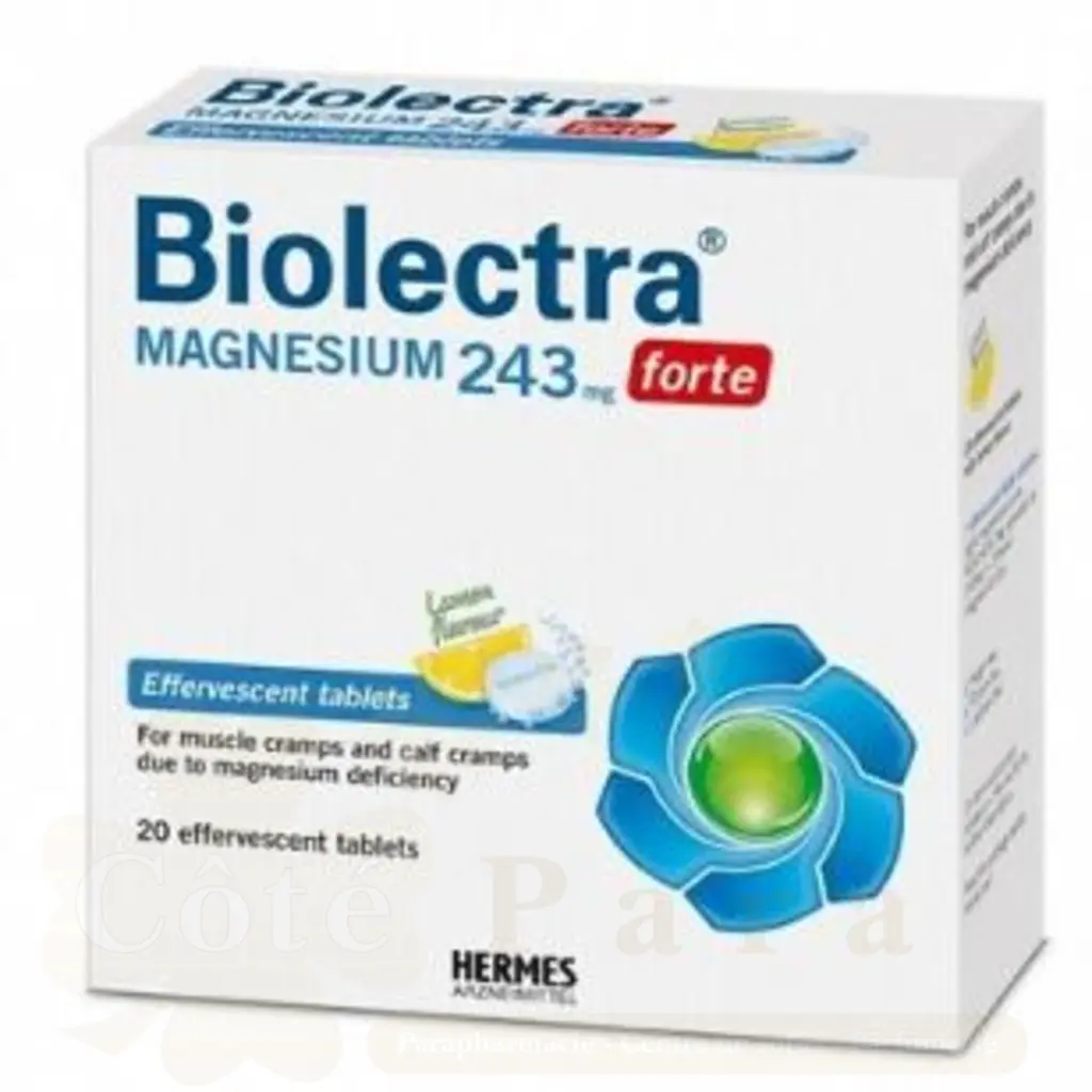 BIOLECTRA MAGNESIUM 243 FORTE 20 COMPS