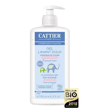 CATTIER BEBE GEL LAVANT DOUX 500ML NEW
