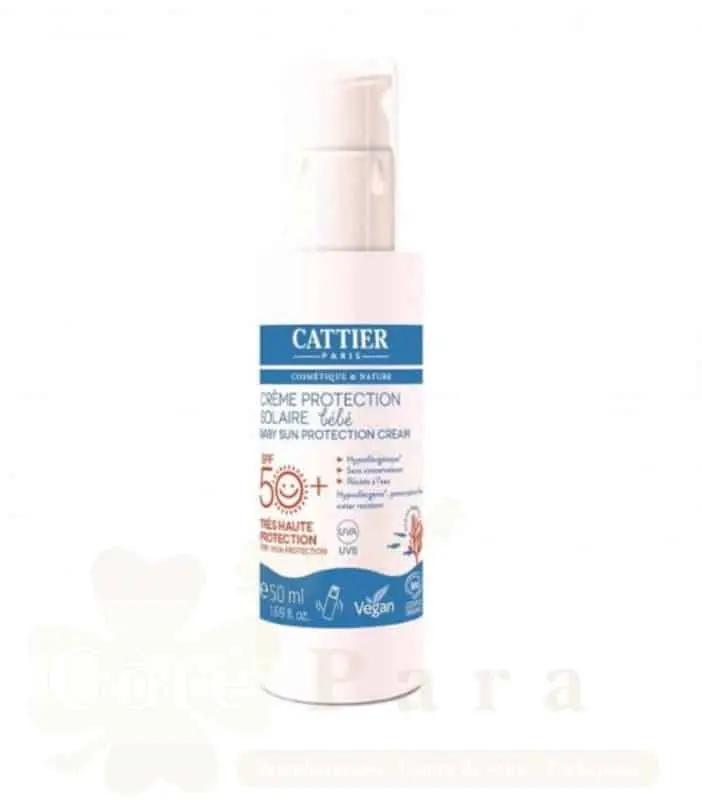 CATTIER CREME PROTECTION SOLAIRE BEBE SPF 50+ 50ML