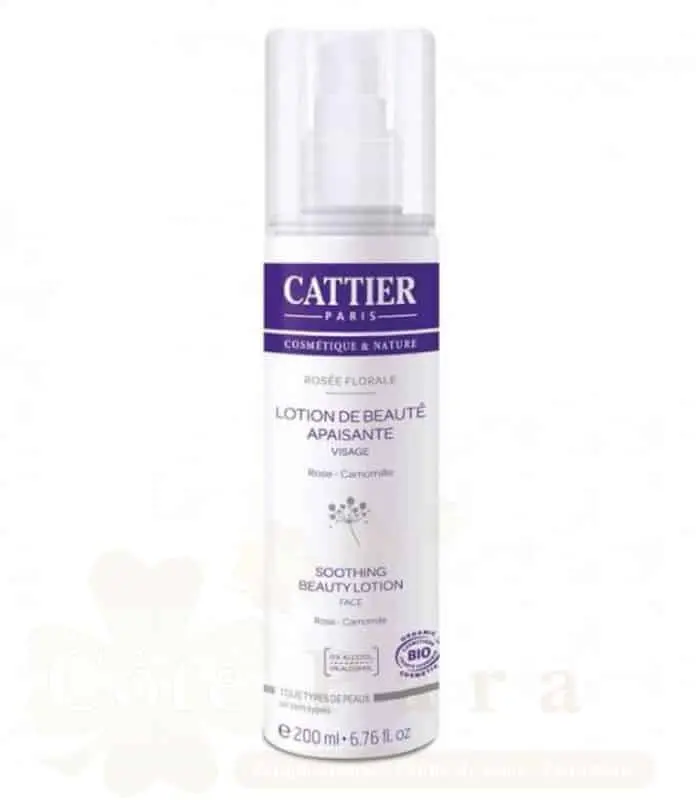 CATTIER LOTION DE BEAUTÉ APAISANTE ROSÉE FLORALE 200ML