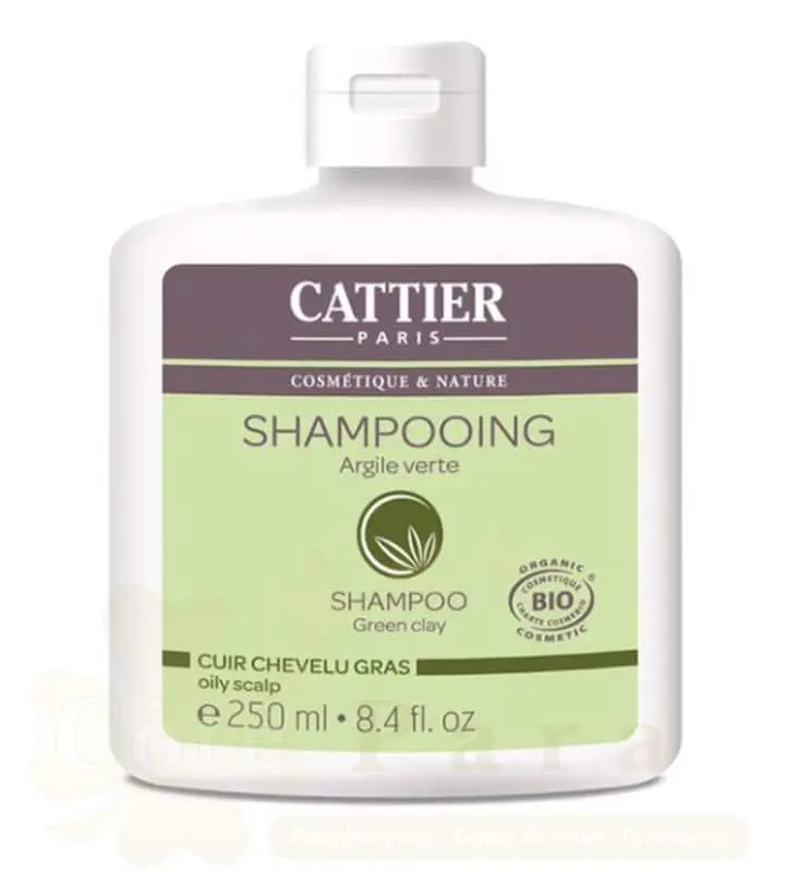 CATTIER SHP CHEVEUX GRAS ARGILE VERTE 250ML
