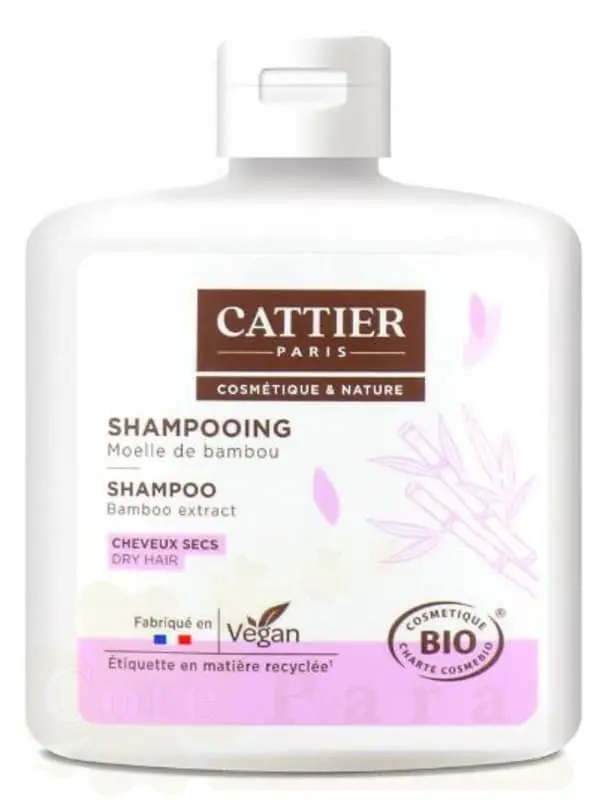CATTIER SHP MOELLE DE BAMBOU CHVX SECS 250ML