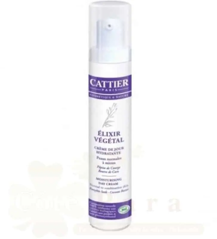 CATTIER SOIN DE JOUR HYDRATANT ELIXIR VEGETAL 50ML