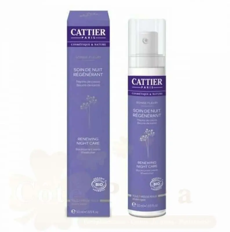 CATTIER SOIN DE NUIT REGENERANT SONGE FLEURI 50ML