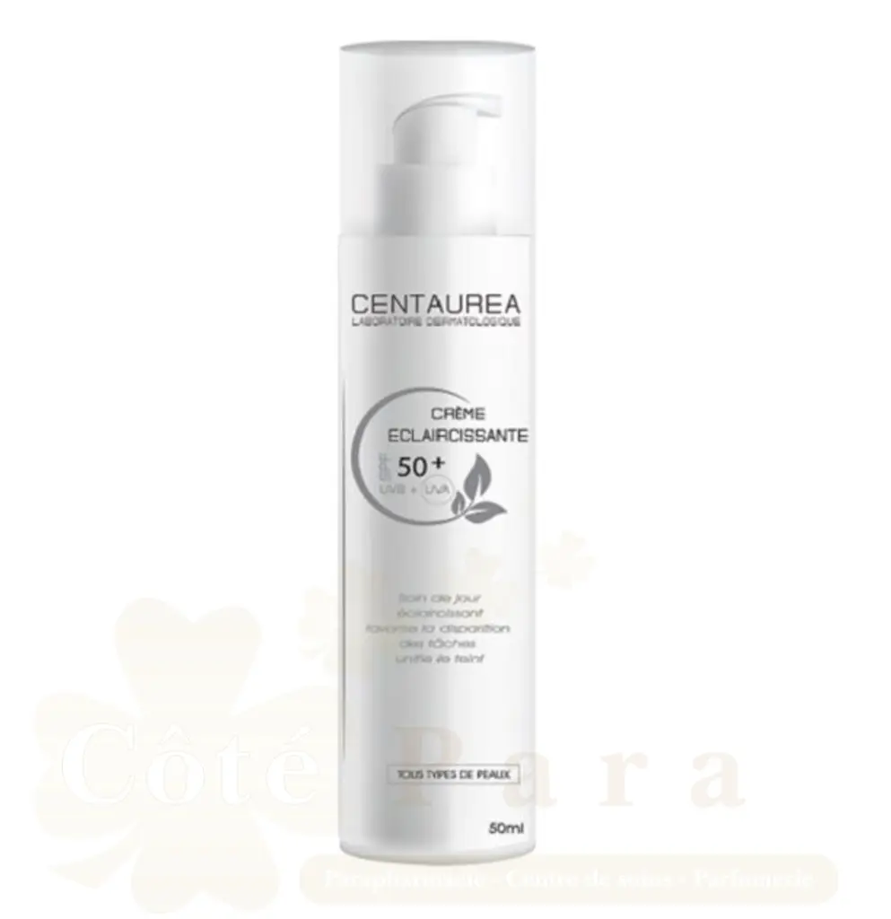 CENTAUREA CREME ECLAIRCISSANTE SPF50+ 50ML