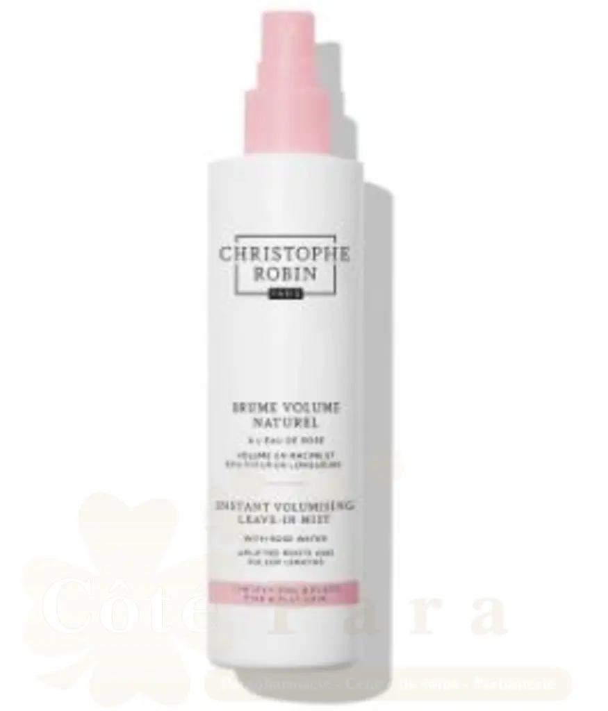 CHRISTOPHE ROBIN BRUME VOLUME NATUREL À L’EAU DE ROSE 150ML