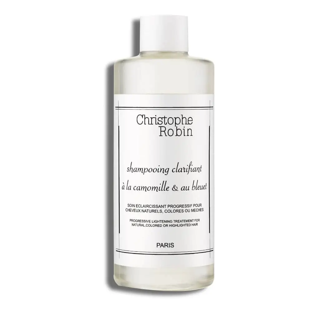 CHRISTOPHE ROBIN SHAMPOING CLARIFIANT À LA CAMOMILLE ET AU BLEUET 250ML