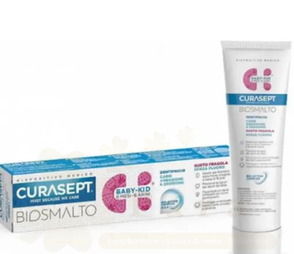 CURASEPT BIOSMALTO DENTIFRICE BEBE ENFANT GOUTS FRAISE 50ML CS 02379