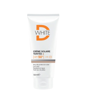 D WHITE ECRAN SOLAIRE TEINTE MEDIUM SPF50+ 50ML
