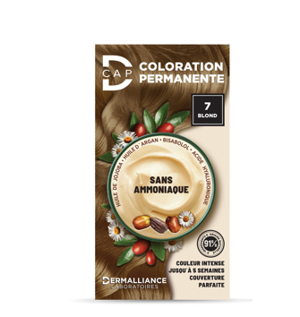 D-CAP COLORATION PERMANENTE 7 BLOND