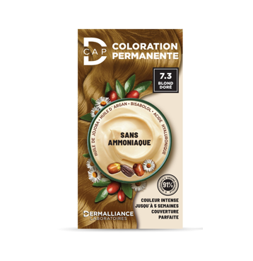 D-CAP COLORATION PERMANENTE 7.3 BLOND DORE