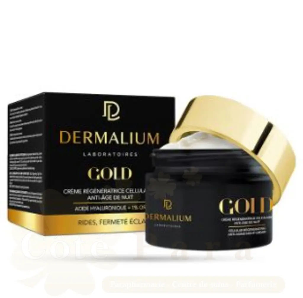 DERMALIUM GOLD CREME REGENERATRICE CELLULAIRE ANTI AGE NUIT 50ML
