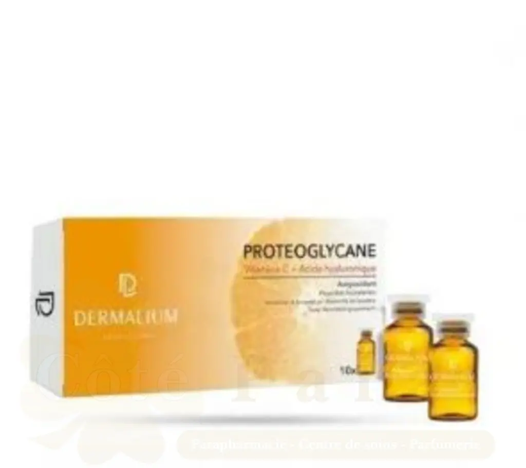 DERMALIUM PROTEOGLYCANE VITAMINE C+ ACIDE HYALURONIQUE 10*2ML