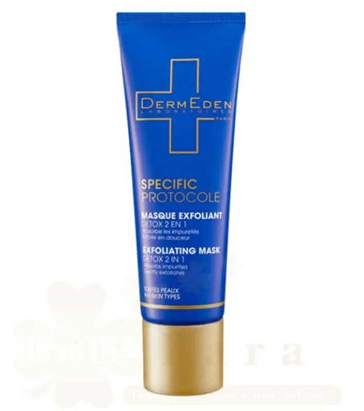 DERMEDEN MASQUE EXFOLIANT DETOX 2EN1 50ML