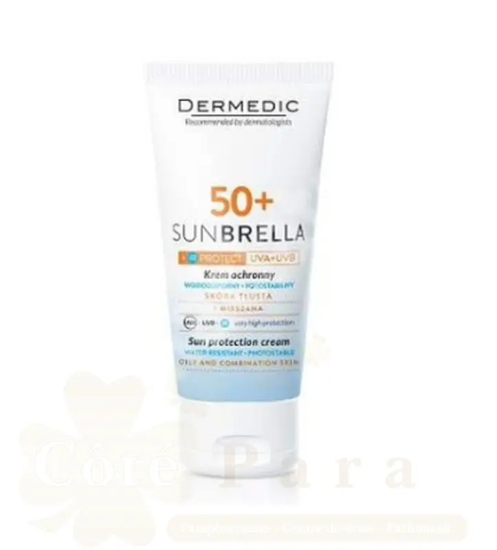 DERMEDIC SUNBRELLA ECRAN SPF50+ PSN 50ML