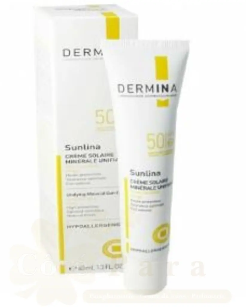 DERMINA SUNLINA CREME SOLAIRE MINERALE SPF50 40ML