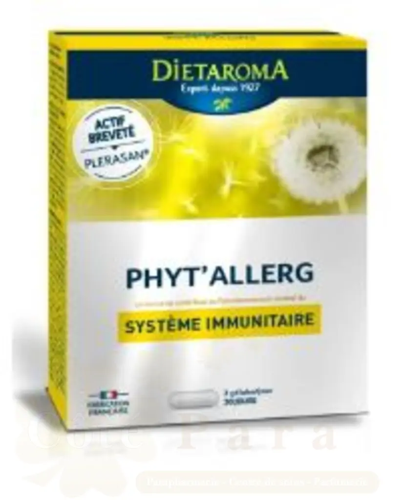 DIETAROMA PHYT’ALLERG SYSTEME IMMUNITAIRE *40 GELULES