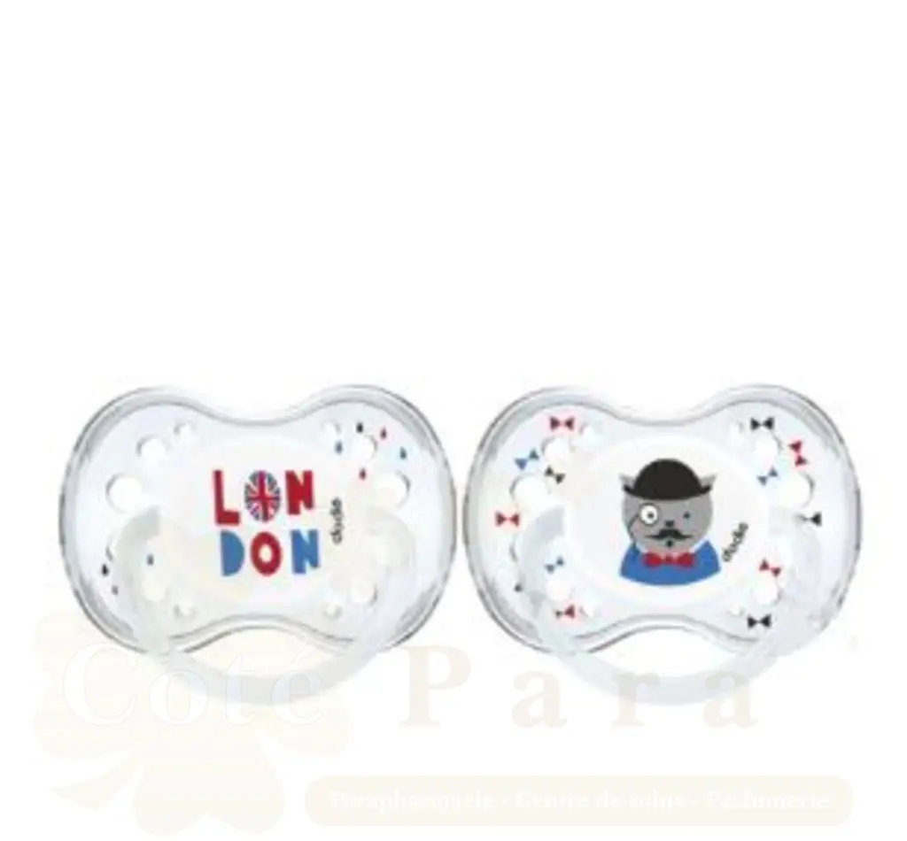 DODIE 2 SUCETTES ANATOMIQUES LONDON 18M+ A90