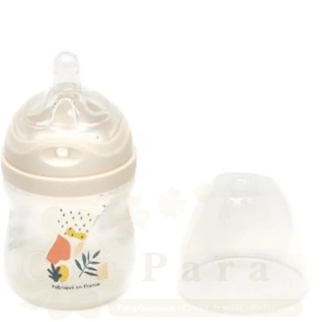 DODIE BIBERON ANTI COLIQUE D1 AVEC TETINE MULTI PERFOREE 0-6M BLEU 150ML