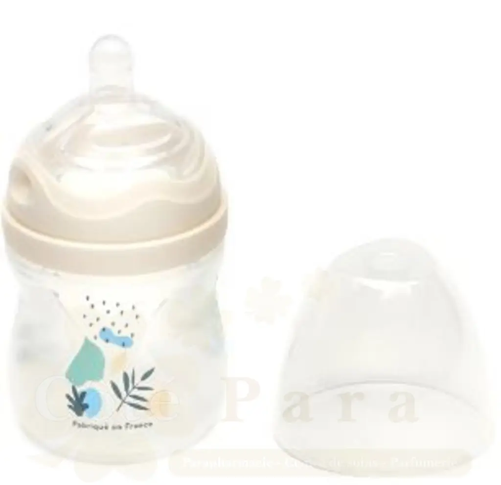 DODIE BIBERON ANTI COLIQUE D1 AVEC TETINE MULTI PERFOREE 0-6M MOTIF TERRA...