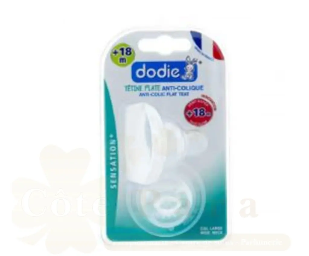 DODIE TET PLATE SENSATION+ ANTI COLIQUE +18M