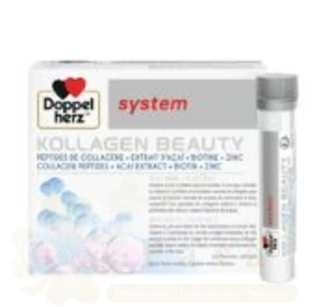 DOPPEL HERZ COLLAGEN BEAUTY SYSTEM 30 AMPOULES NEW